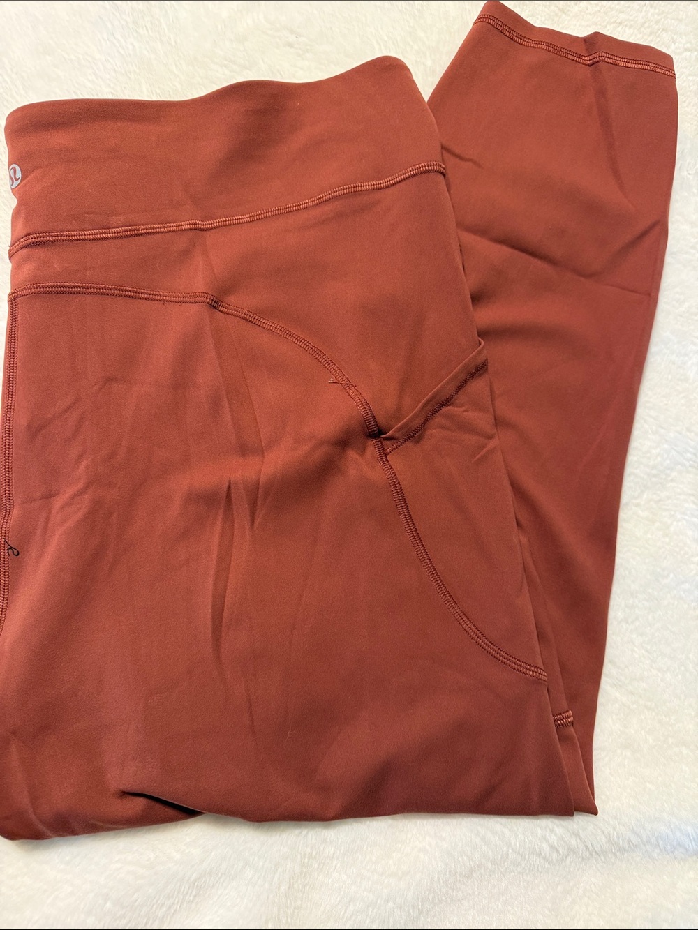lululemon athletica Rust Red Leggings